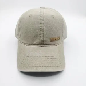 Vintage Style Washed Cotton Baseball Cap