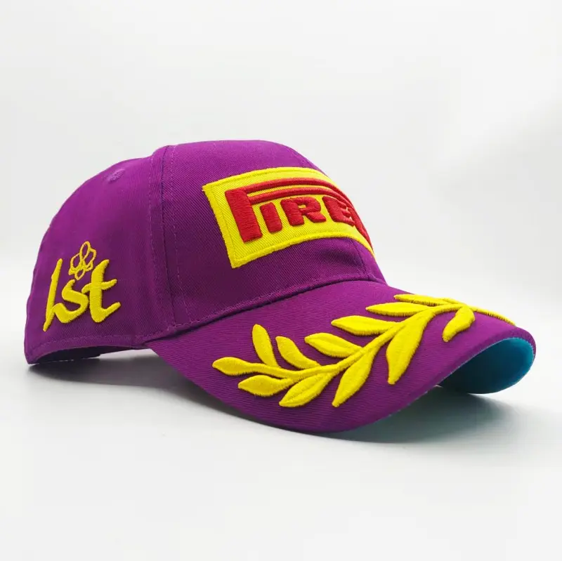 Custom Red Firelli Racing Baseball Cap with Championship Embroidery - China Suppliers Factory Custom Sports Hat Manufacturers, Factory