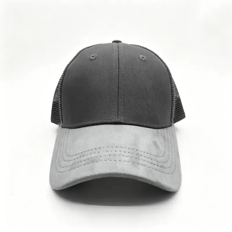 Custom Stretch Suede Mesh Trucker Hat - Military Green Baseball Cap from China Suppliers & Factory for Outdoor Activities Manufacturer, Suppliers