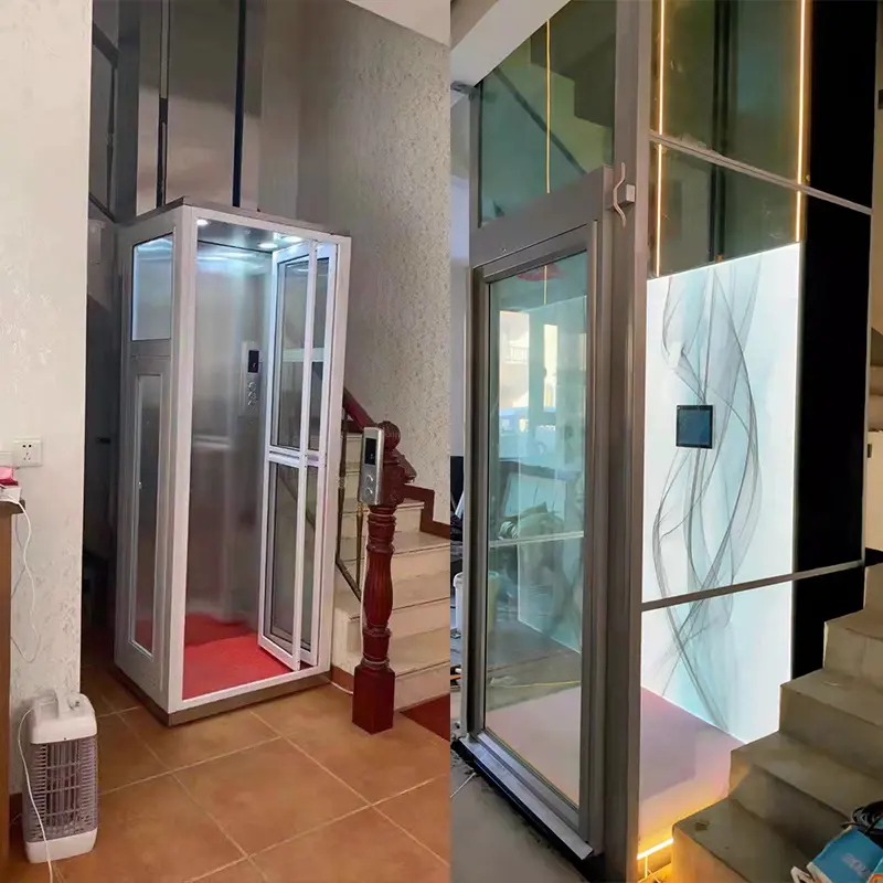CE Certification Modern House Customized Hydraulic Home Elevator for Villa Manufacturers, Products