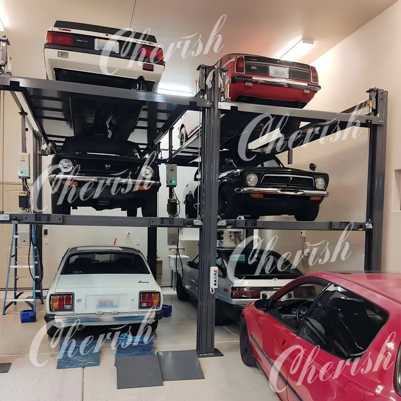 CE Certification Hydraulic Triple Level Stacker Triple Car Parking Lift Manufacturers, Products
