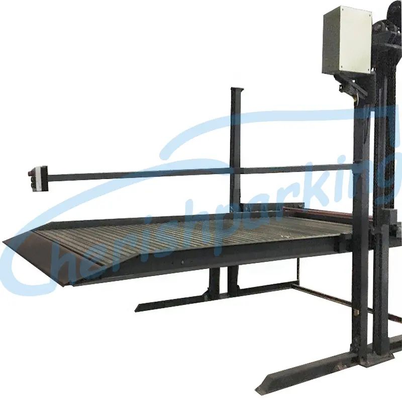 High-Quality Motor Drive Two Post Parking Lift Double Level Car Stacker Manufacturer, Factory
