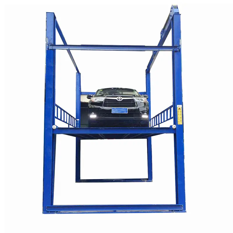 High-Quality Multi Floor Customizable Four Post Car Hoist for Car Showroom Factories, Product