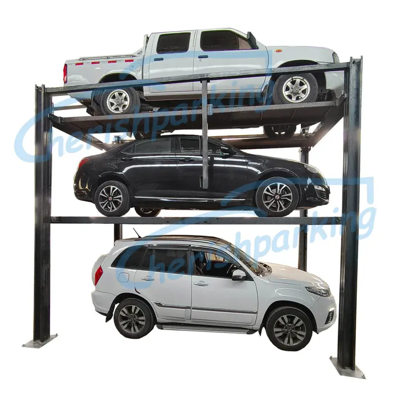 CE Certification New Triple Level Stacker Triple Car Parking Lift Manufacturers, Manufacturer