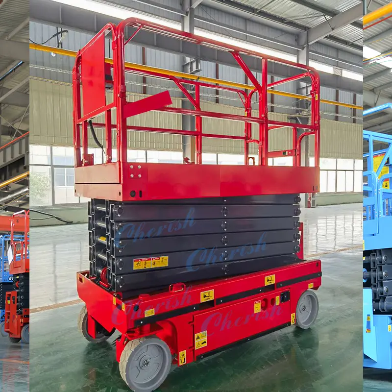 CE Certification Scissor Lift Automatic Scissor Lift Fully Self-Propelled Scissor Lift Manned Lifting Equipment Mobile Lifting Platforms Manufacturers, Manufacturer