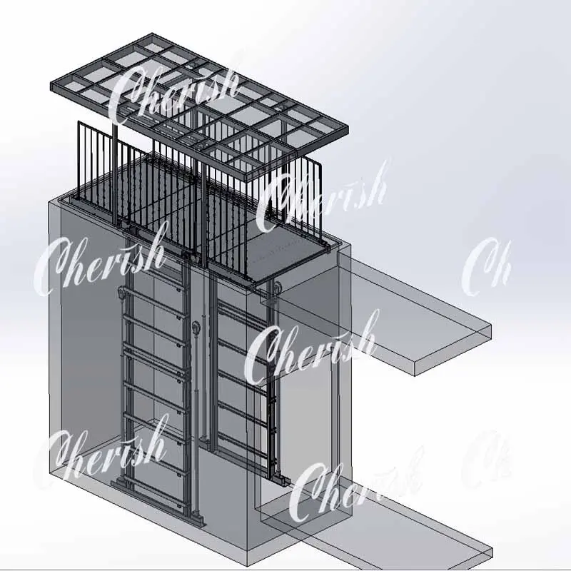 CE Certification Customized Pit Car Elevator for Car Showroom Product, Products