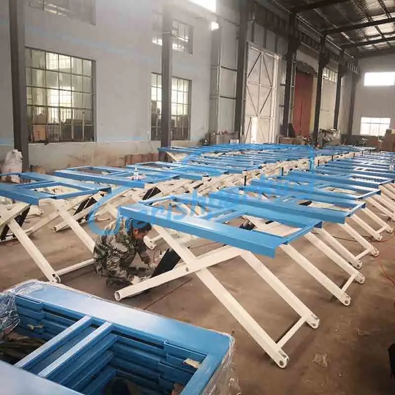 CE Certification Portable Mid Rise Scissor Car Lift Manufacturers, Factories