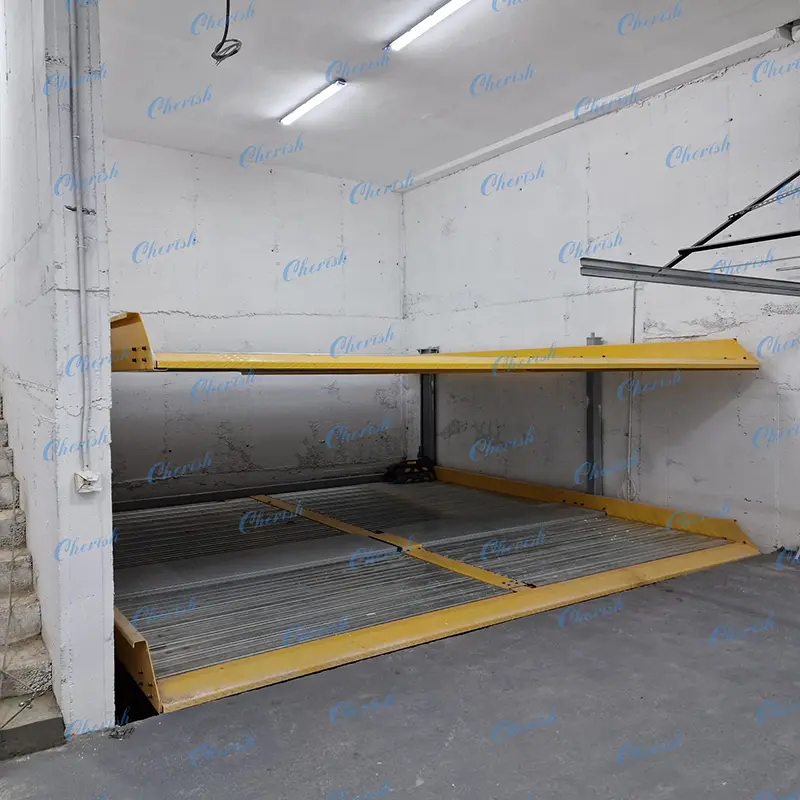 CE Certification Underground Pit Parking Stacker Lift System for 2 4 Cars Manufacturer, Product