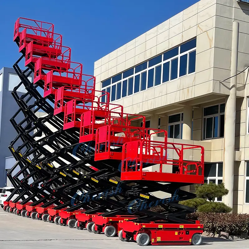 CE Certification Scissor Lift Automatic Scissor Lift Fully Self-Propelled Scissor Lift Manned Lifting Equipment Mobile Lifting Platforms Manufacturers, Manufacturer