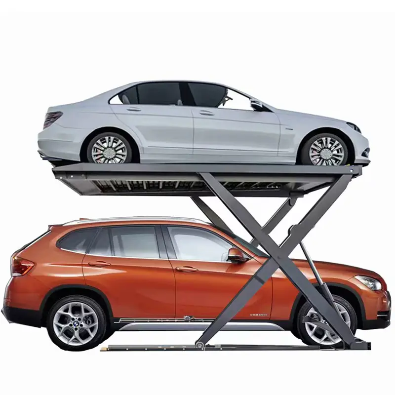 CE Certification Scissor Parking Lift Double Auto Stacker Factories, Products