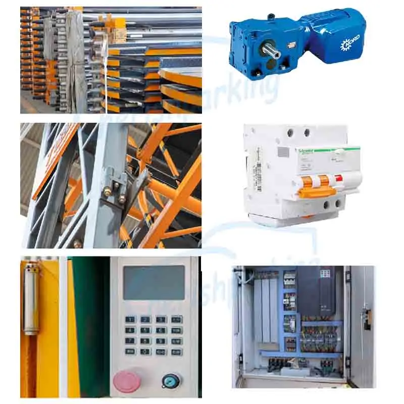 rotary parking system feature 2