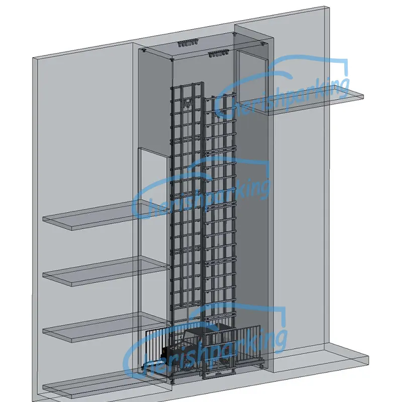 CE Certification Customized Pit Car Elevator for Car Showroom Product, Products