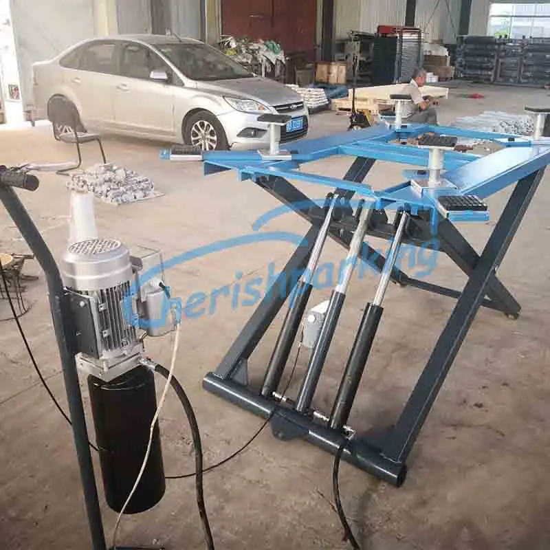 CE Certification Portable Mid Rise Scissor Car Lift Manufacturers, Factories