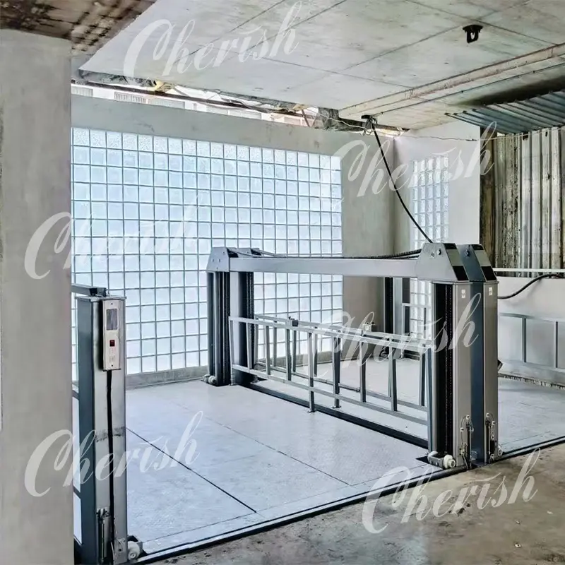 High-Quality Multi Floor Customizable Four Post Car Hoist for Car Showroom Factories, Product