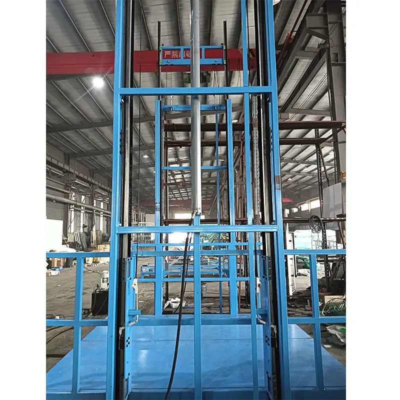 CE Certification Customized Cargo Elevator Freight Elevator 1-10 Tons Lifting Rail Type Lifting Hydraulic Lift Factories, Products