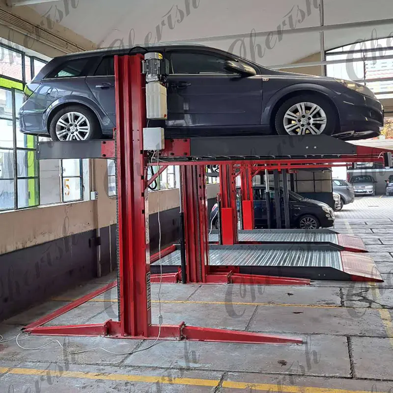 High-Quality Hydraulic Double Level Car Stacker 2 Post Parking Lifts Manufacturers, Product
