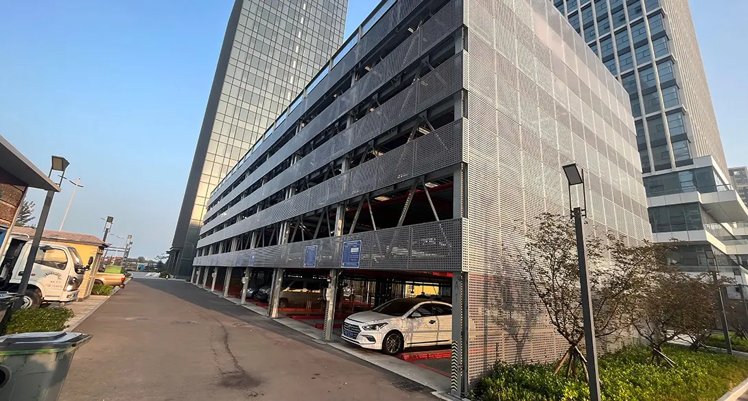 Multi level automatic puzzle parking system