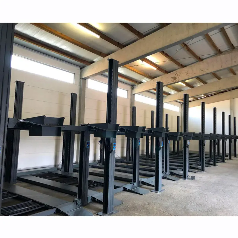 High-Quality Triple Level Four Post Parking Lifts Car Stacker Product, Products