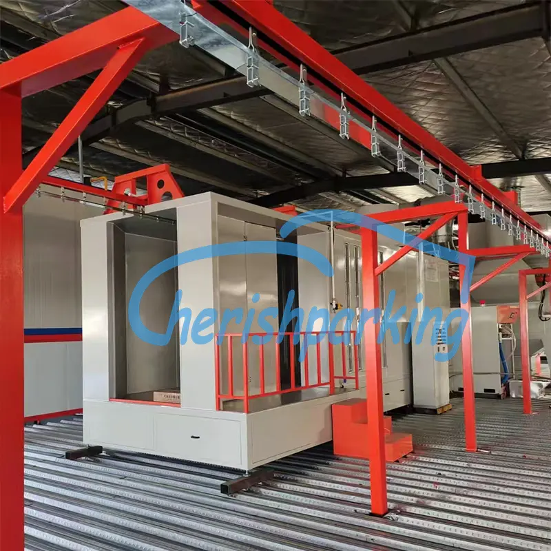 CE Certification Electrostatic Coating Machine Big Cyclone Secondary Recovery PP Powder Spraying Room Stainless Steel Metal Coating Machinery Manufacturers, Manufacturer