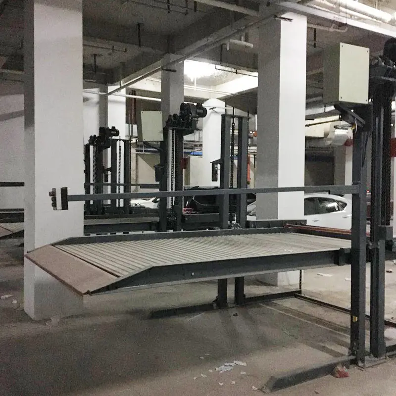 Motor Drive Two Post Parking Lift Case 3