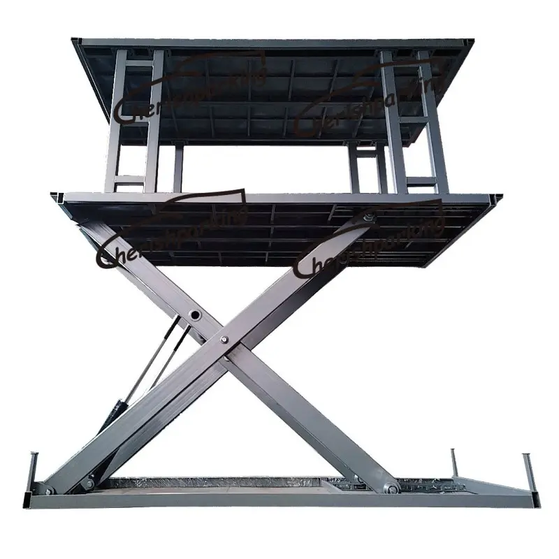 High-Quality Hydraulic Double Deck Underground Scissor Car Elevator Invisible Lift Platform Factories, Factory