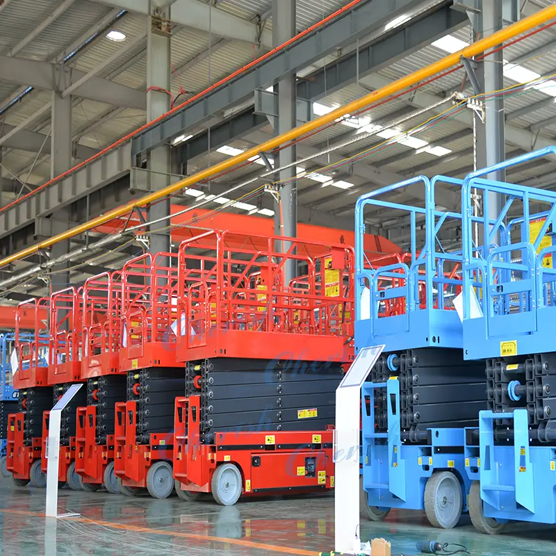 CE Certification Scissor Lift Automatic Scissor Lift Fully Self-Propelled Scissor Lift Manned Lifting Equipment Mobile Lifting Platforms Manufacturers, Manufacturer