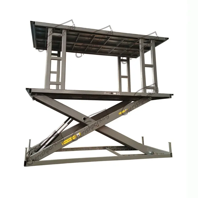 High-Quality Hydraulic Double Deck Underground Scissor Car Elevator Invisible Lift Platform Factories, Factory
