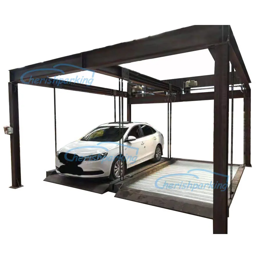 High-Quality Customized 2 Level Lifting Platform Car Parking System Product, Products
