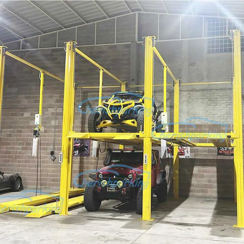 CE Certification New Triple Level Stacker Triple Car Parking Lift Manufacturers, Manufacturer