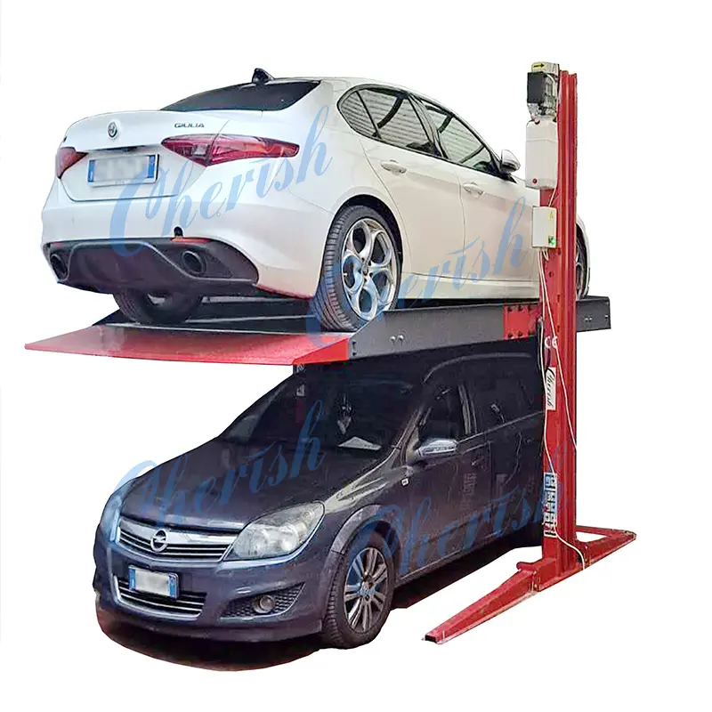 High-Quality Hydraulic Double Level Car Stacker 2 Post Parking Lifts Manufacturers, Product