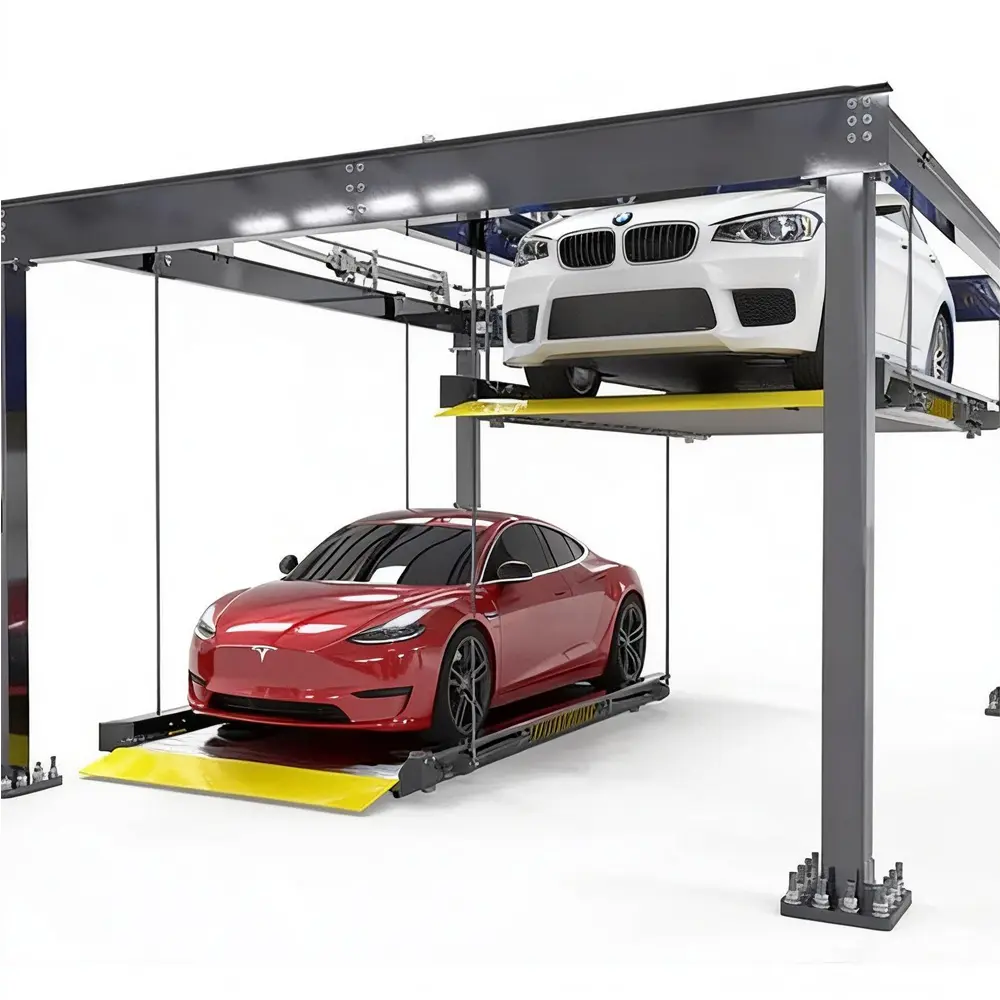 High-Quality 2 Level Motor-Driven Suspended Parking System Product, Products
