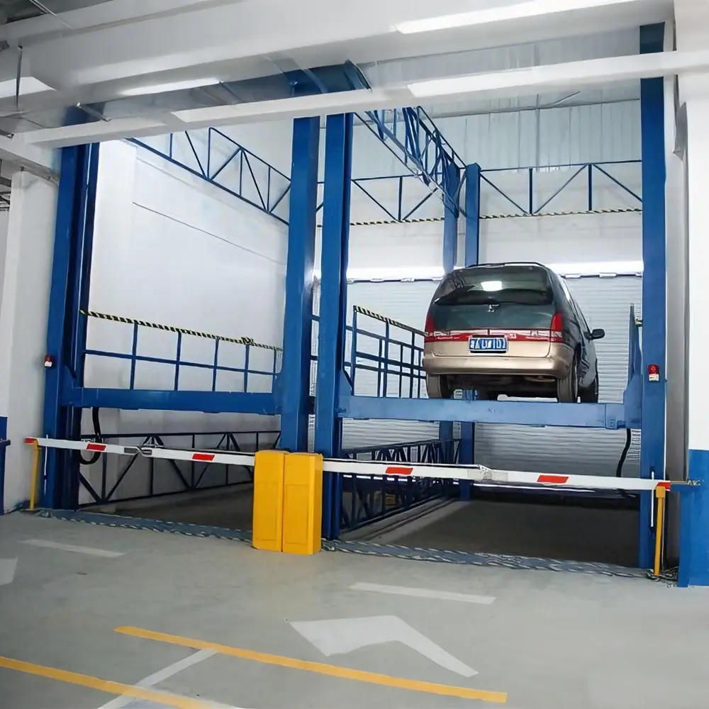 High-Quality Hydraulic Four Post Car Lift Vehicle Floor to Floor Transfer Hoist Elevator Manufacturers, Factory
