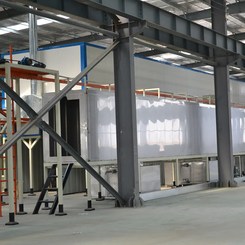CE Certification Pretreatment Powder Coating Line Spraying Booth Washing System Product, Products