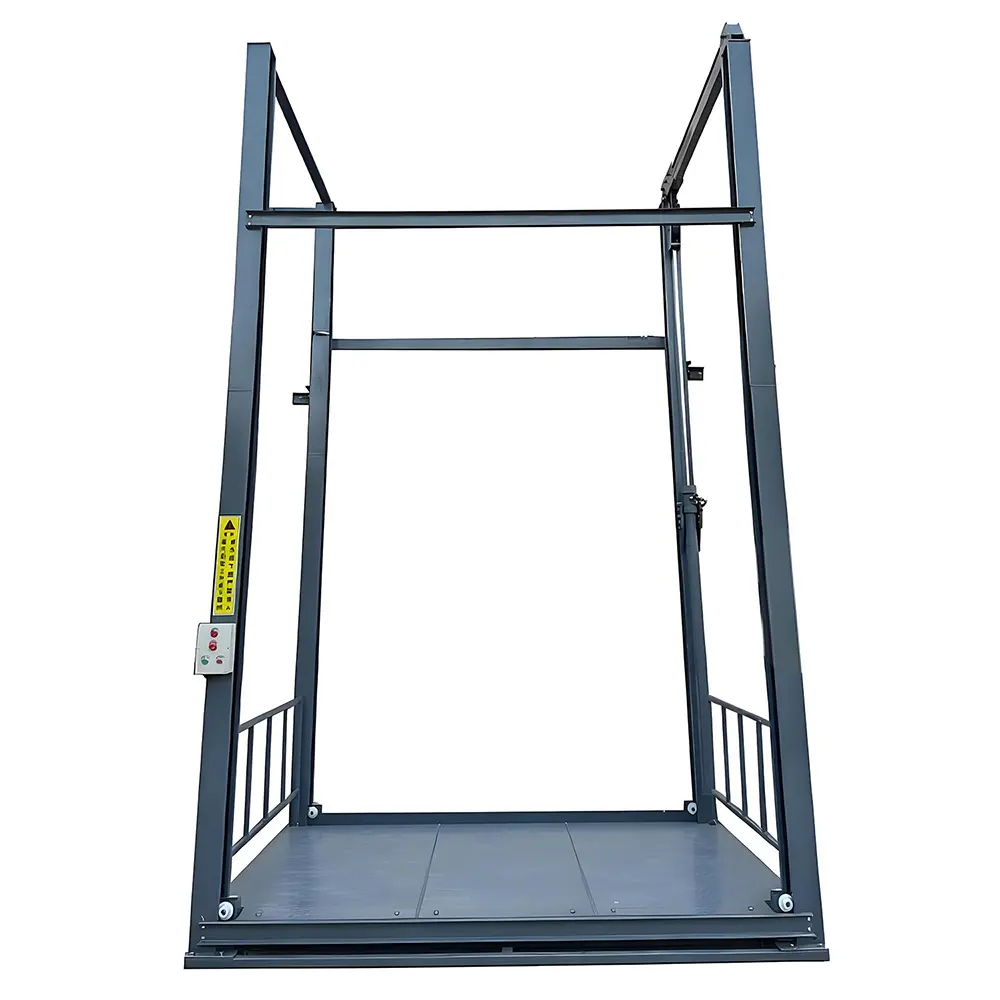 High-Quality Hydraulic Four Post Car Lift Vehicle Floor to Floor Transfer Hoist Elevator Manufacturers, Factory