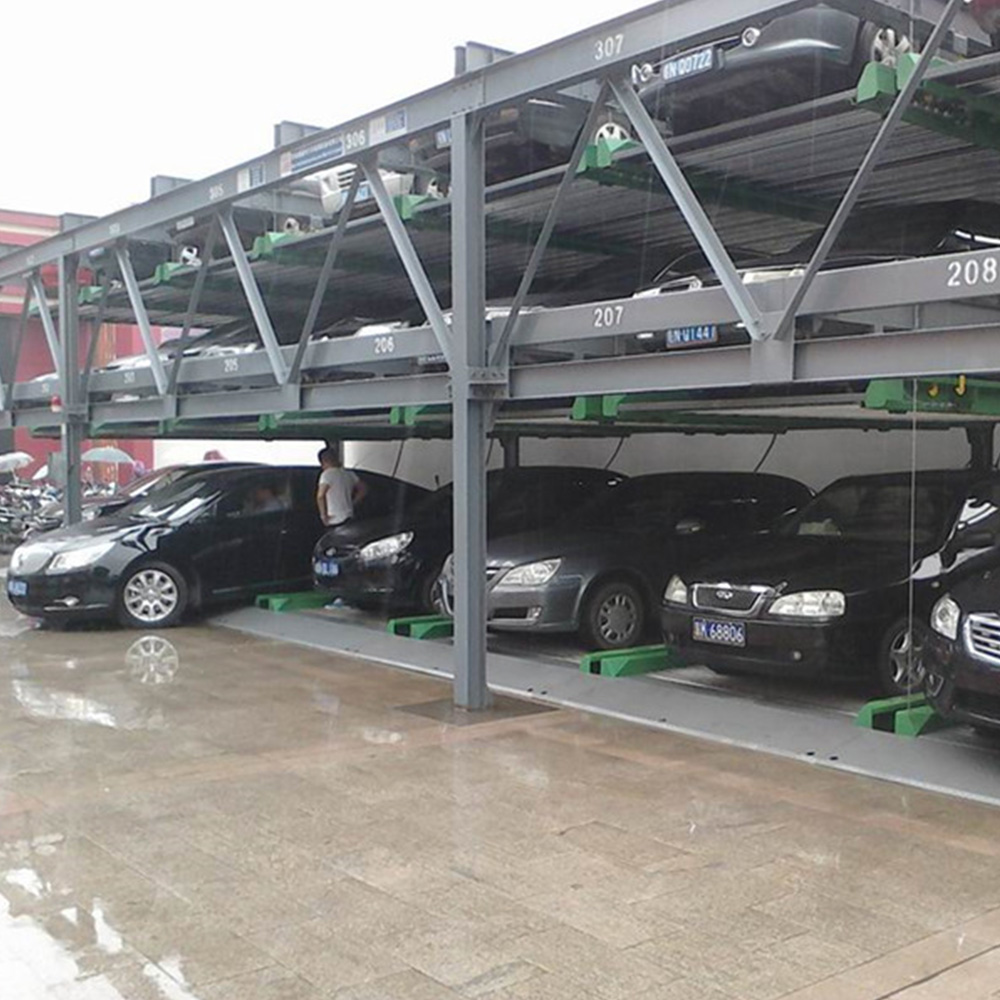 Multi Level Motor Drive Automatic Puzzle Parking System