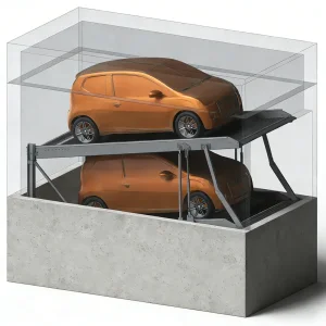 CE Certification Hydraulic Car Elevator