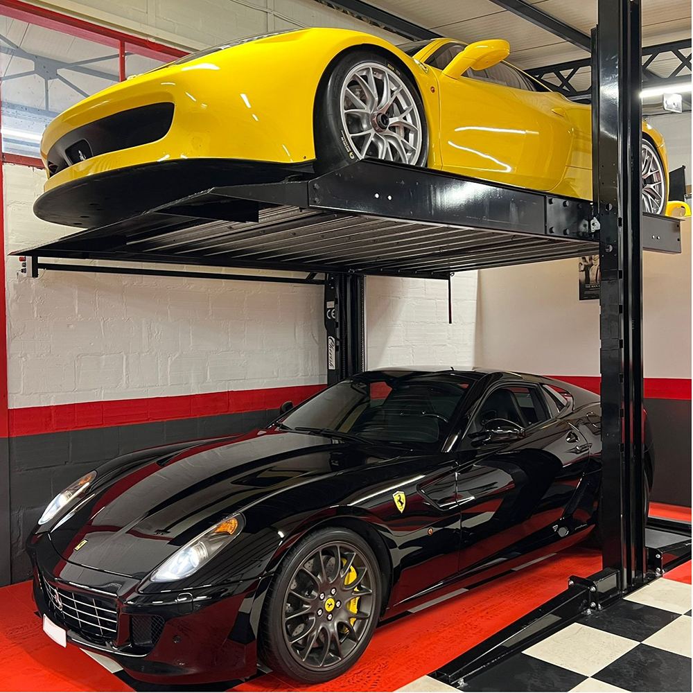 Double Level Two Post Parking Lift