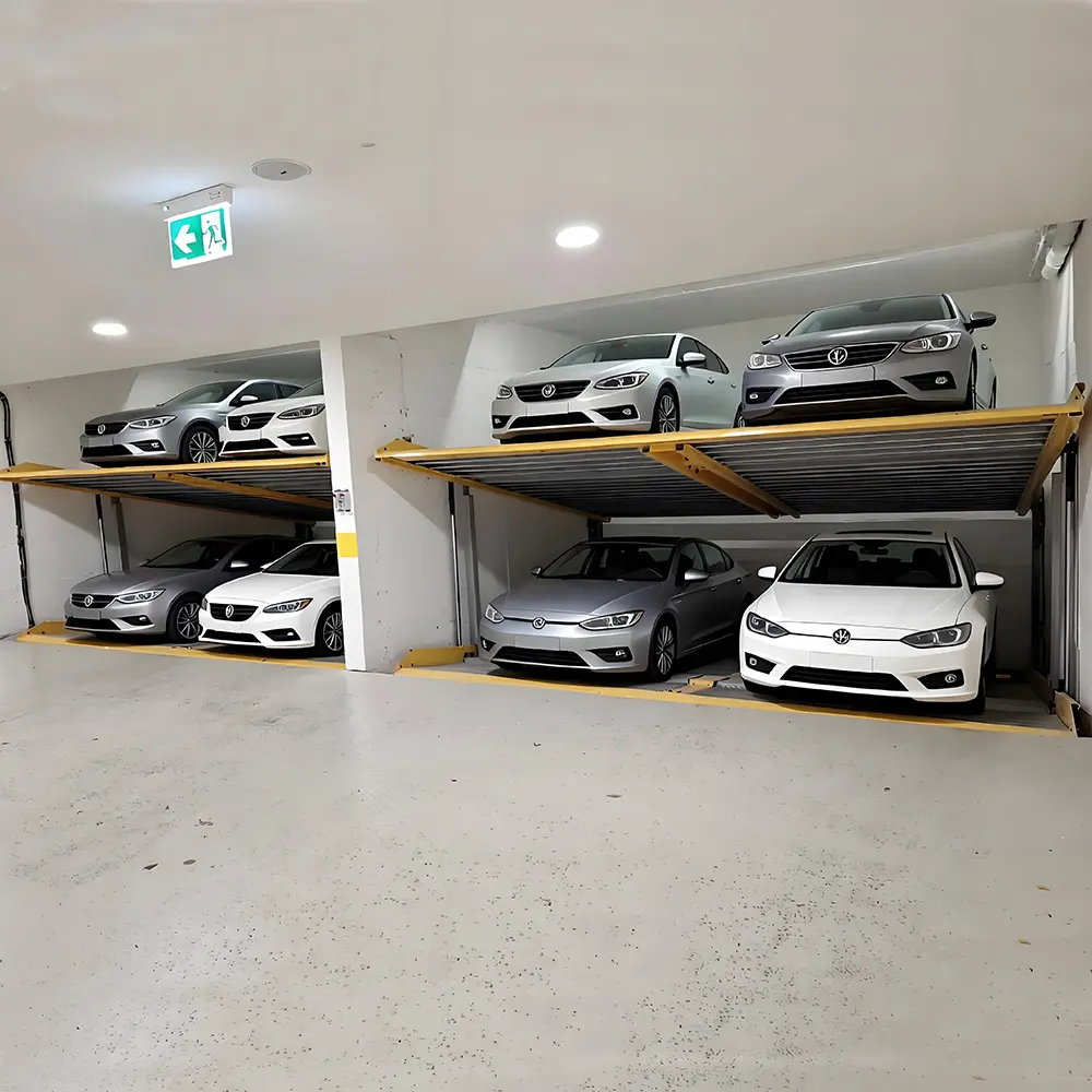 CE Certification Home Garage Hydraulic Underground Inclined Auto Elevator with Pit Vehicle Parking System Manufacturers, Products