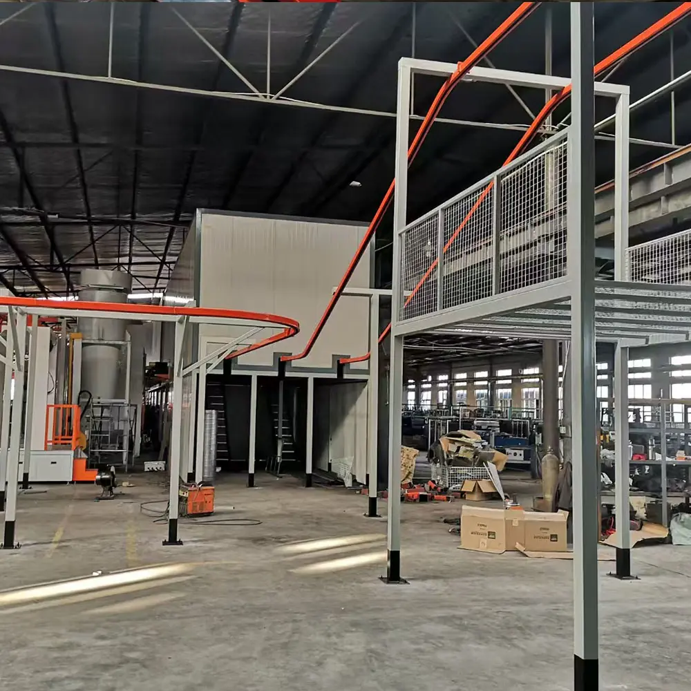 High-Quality Electrostatic Powder Coating Machine with Curing Drying Ovens Factories, Products
