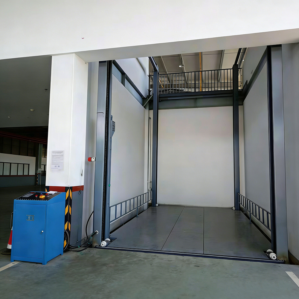 Hydraulic Four Post Car Lift Floor to Floor Transfer Hoist (2)