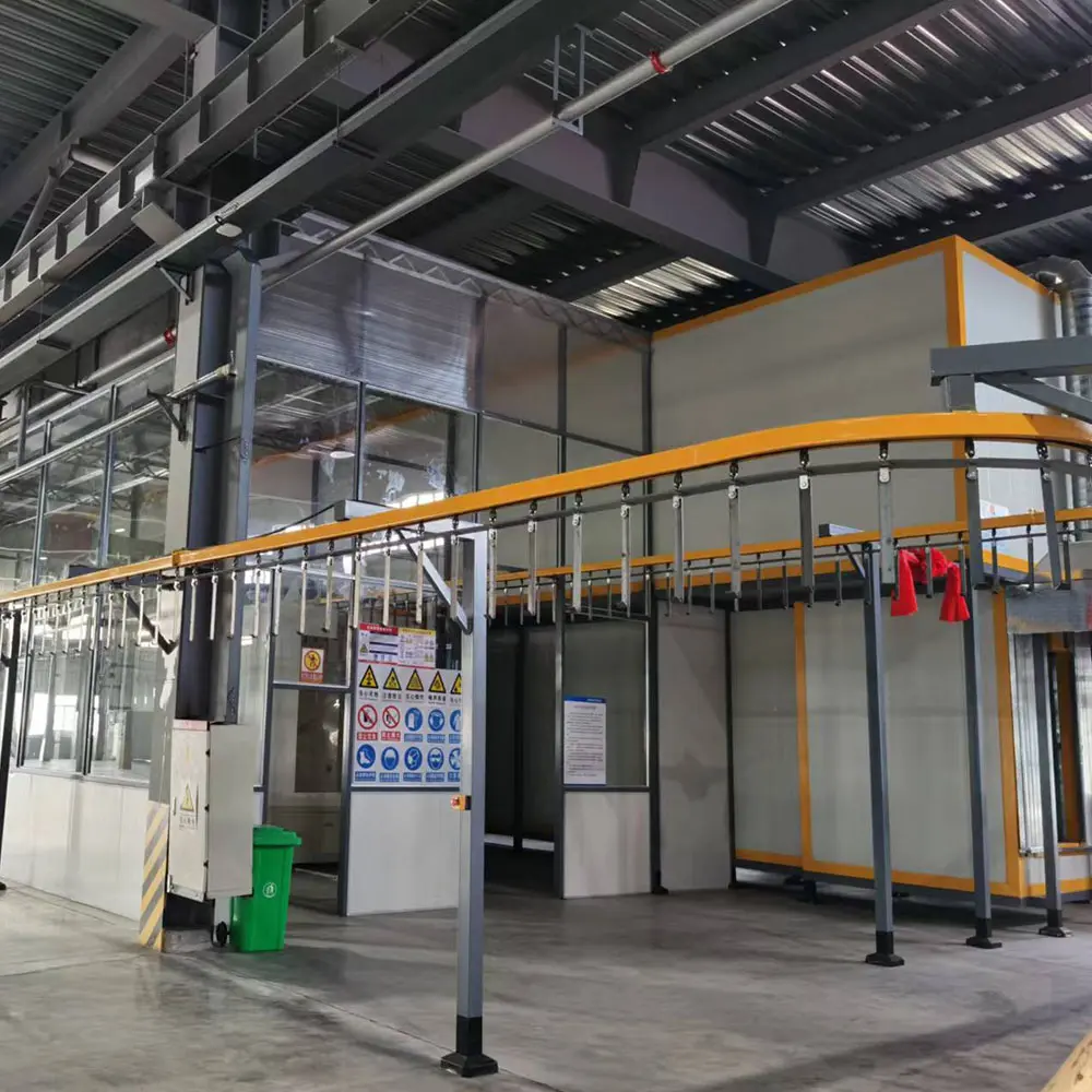High-Quality Automatic Powder Coating Line Powder Spraying Booth Factories, Product