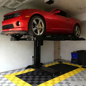 CE Certification Single Column Car Parking Lift One Post Vehicle Stacker for Home Garage Manufacturers, Product
