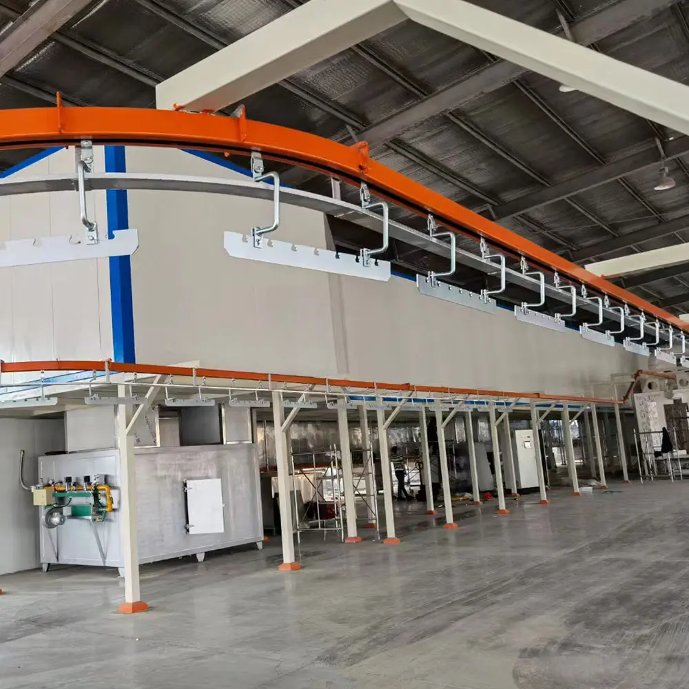 CE Certification Conveyor System Powder Painting Equipment for Aluminum Profiles Manufacturer, Factory
