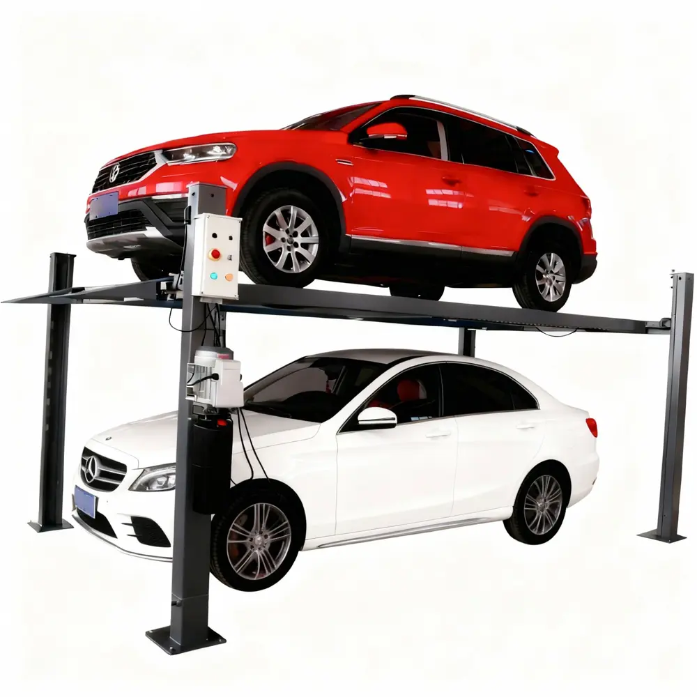 High-Quality Double Level Four Post Parking Lift Manufacturers, Products