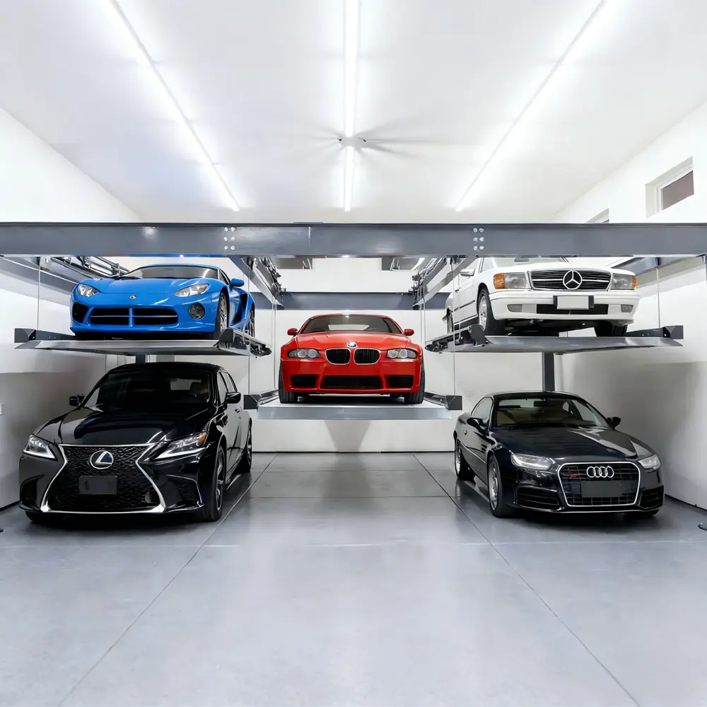 High-Quality 2 Level Motor-Driven Suspended Parking System Product, Products