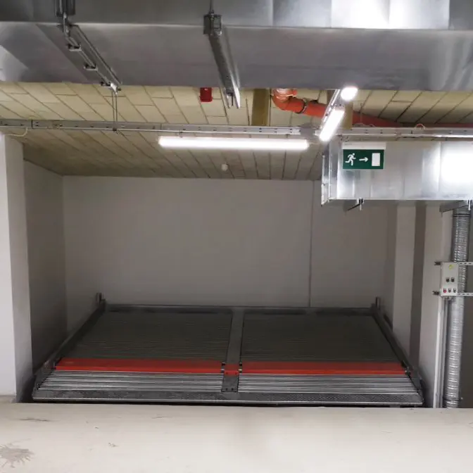 CE Certification Home Garage Hydraulic Underground Inclined Auto Elevator with Pit Vehicle Parking System Manufacturers, Products