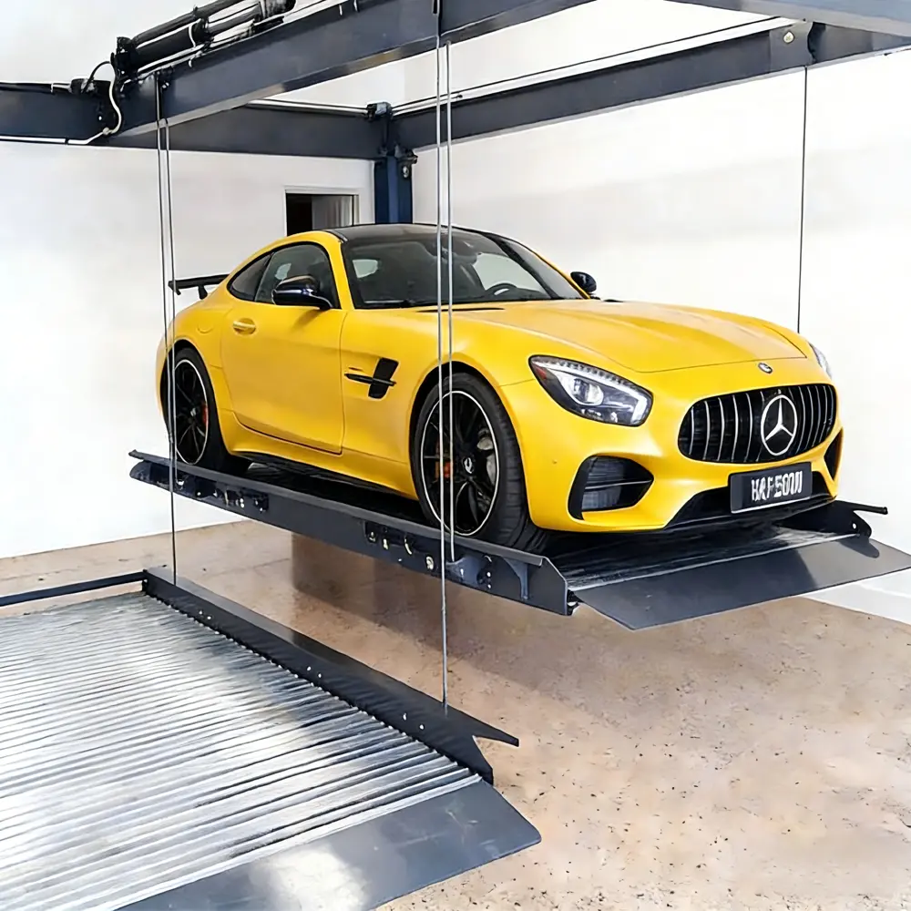 High-Quality 2 Level Motor-Driven Suspended Parking System Product, Products