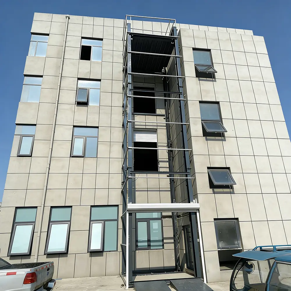 High-Quality Hydraulic Four Post Car Lift Vehicle Floor to Floor Transfer Hoist Elevator Manufacturers, Factory