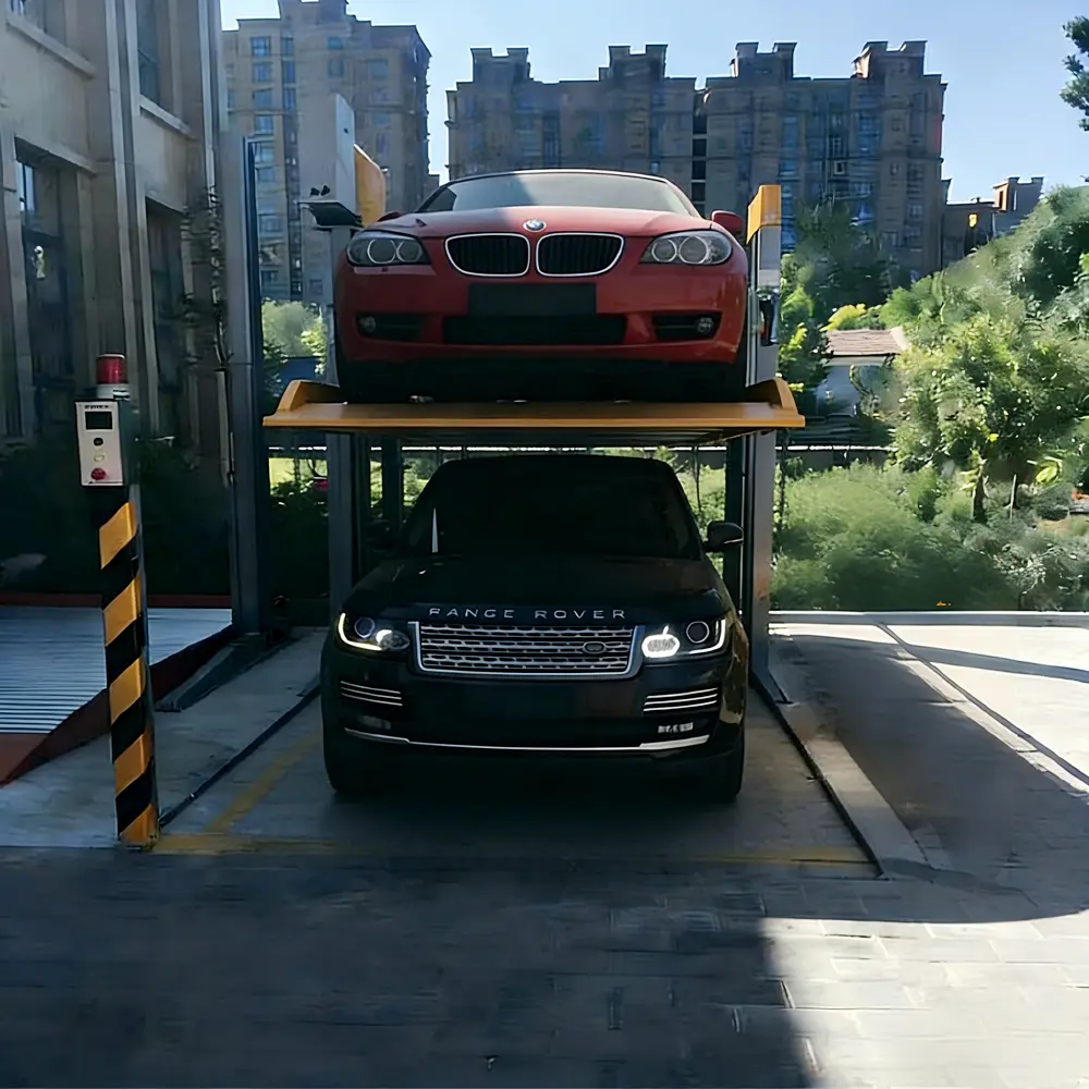 High-Quality Low Noise Two Post Car Parking Stacker for Home Garage Manufacturers, Products