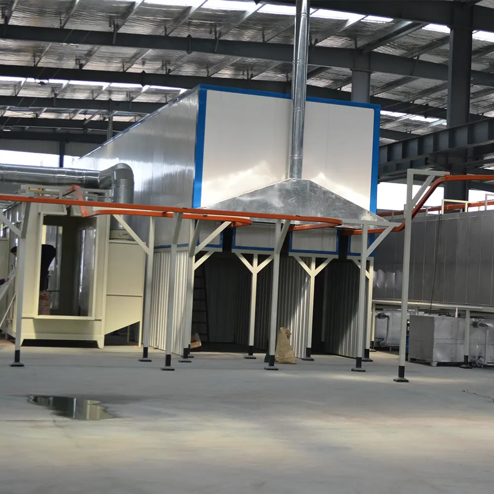 CE Certification Pretreatment Powder Coating Line Spraying Booth Washing System Product, Products